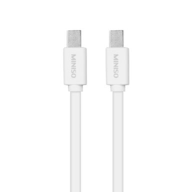 Cable Mini Display Port Macho A Macho Blanco
