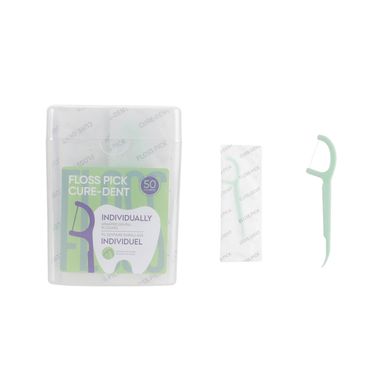 Paquete Hilos Dentales En Arco Desechables 7.5 cm 50 Piezas