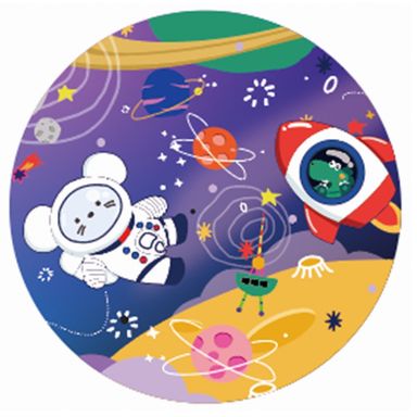 Rompecabezas Ratón Espacial 500 Piezas