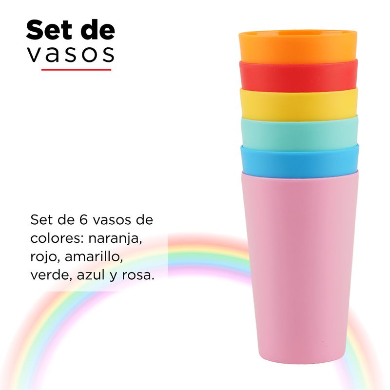 Set-De-Vasos-Portatil-Coloridas-MINISO-Pl-stico-6-Piezas-3-10356