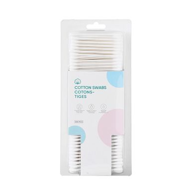Cotonetes De Algodon Premium Ecologicos Con Palitos De Papel 500 Pzas Miniso Algodón 500 Piezas