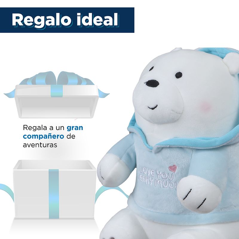 Peluche-We-Bare-Bears-Polar-Con-Capucha-Y-Su-ter-23-8X17-4X16-1CM-5-5805