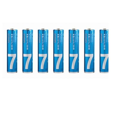 Baterias Alcalina Aaa Azul 8 Pzas MINISO