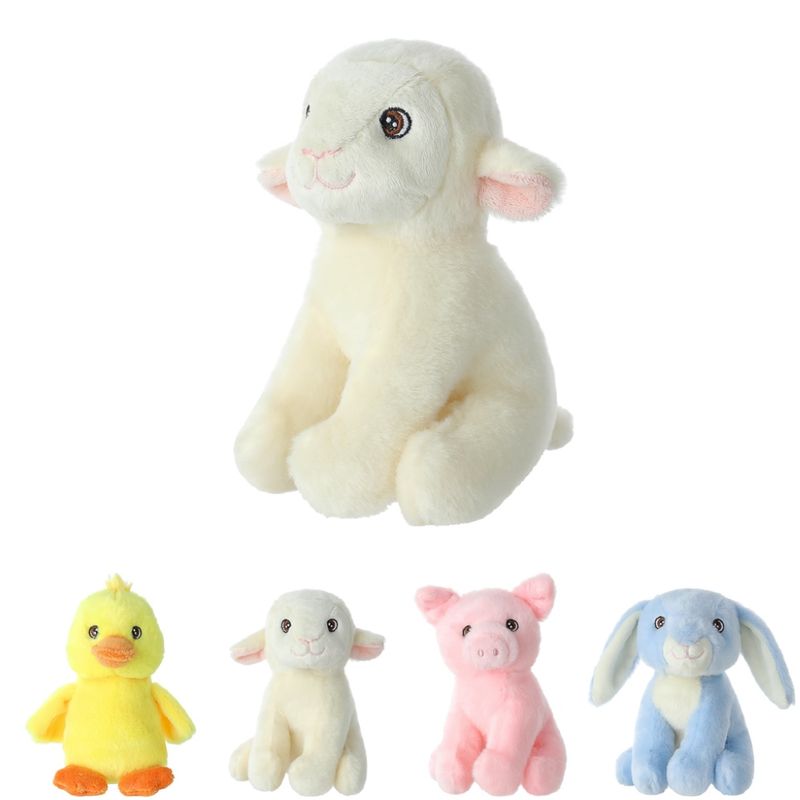Peluche-Peque-o-De-Materailes-Ecologicos-Pato-Conejo-Cerdo-Y-Oveja-MINISO-1-12970
