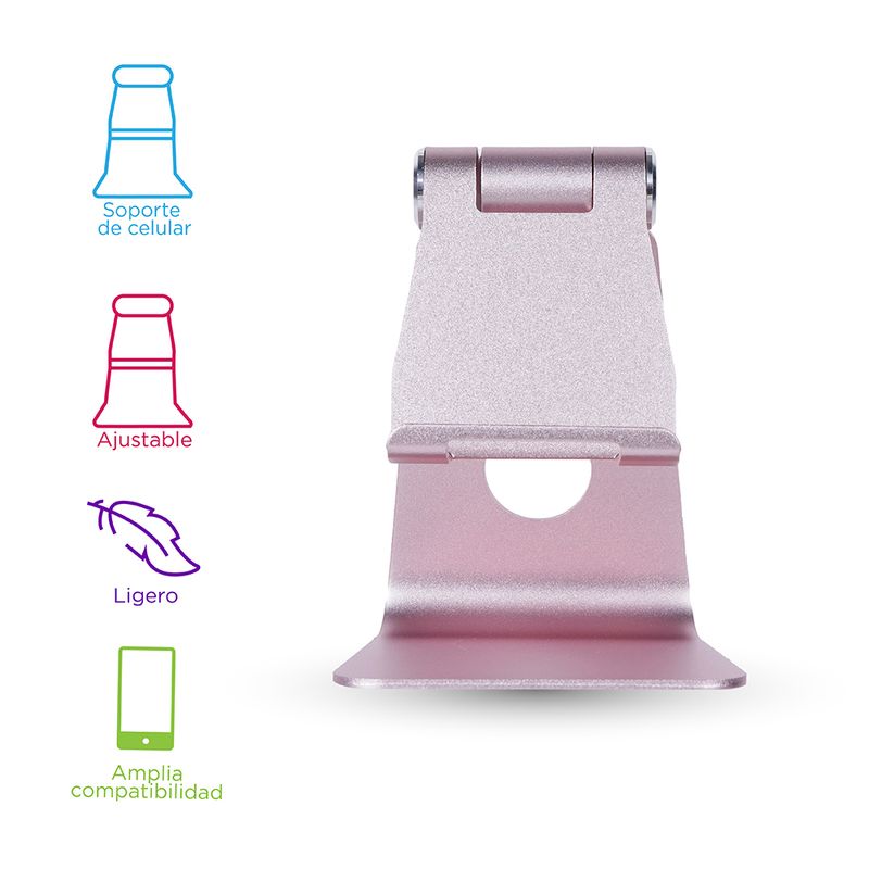 Soporte-Para-Celular-Plegable-De-Escritorio-Oro-Rosa-3-1292