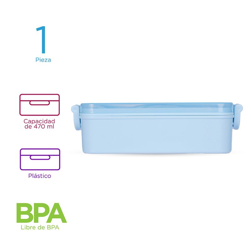 Contenedor-De-Alimentos-We-Bare-Bears-Polar-Pl-stico-Azul-470-ml-3-9462
