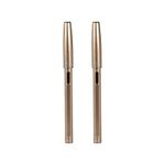 Pluma-0-28Mm-De-Gel-Negro-De-Varilla-Dorada-2-Pzas-1-3951