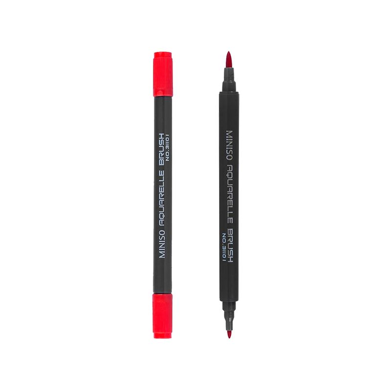 PLUM-N-ACUARELA-DOBLE-PUNTA-ROJO-16-8-1-2-CM-MINISO-1-6909