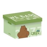 Caja-De-Almacenamiento-We-Bare-Bears-Pardo-Armable-Verde-1-13226