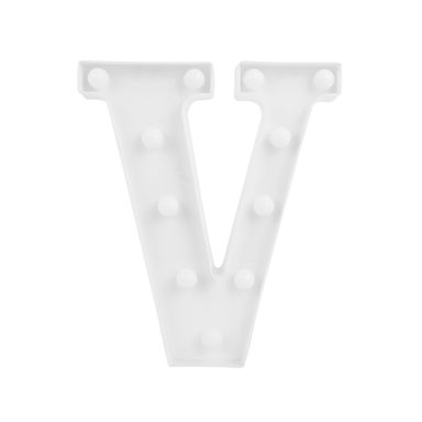 Letra De Luz Led Miniso V Sintética