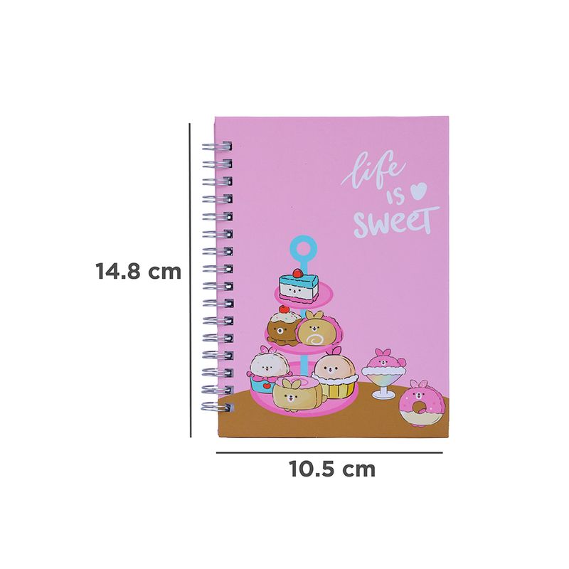 Mini-Libreta-De-Espiral-Miniso-Conejita-Bun-Bun-Mini-Family-50-Hojas-6-13771