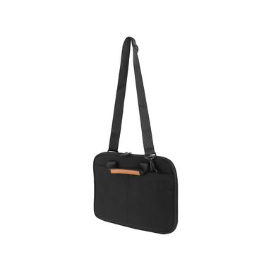 Computer Handbag With Double Zippers - Black Negro 38.1X30.6X5.3CM