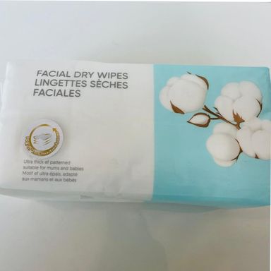 Toallitas Faciales Secas Desechables 60 Piezas