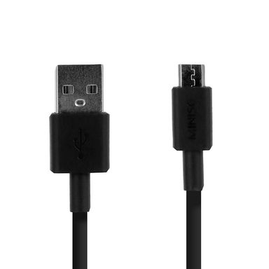 Cable De Datos Android - Tpe Flexible - 2.4A - 1M - Negro USB a USB-C TPE Flexible Negro 1 m