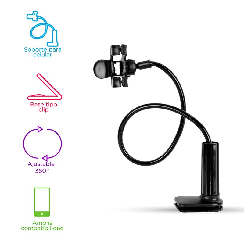 Soporte-Para-Celular-MINISO-Clip-Negro-3-10060