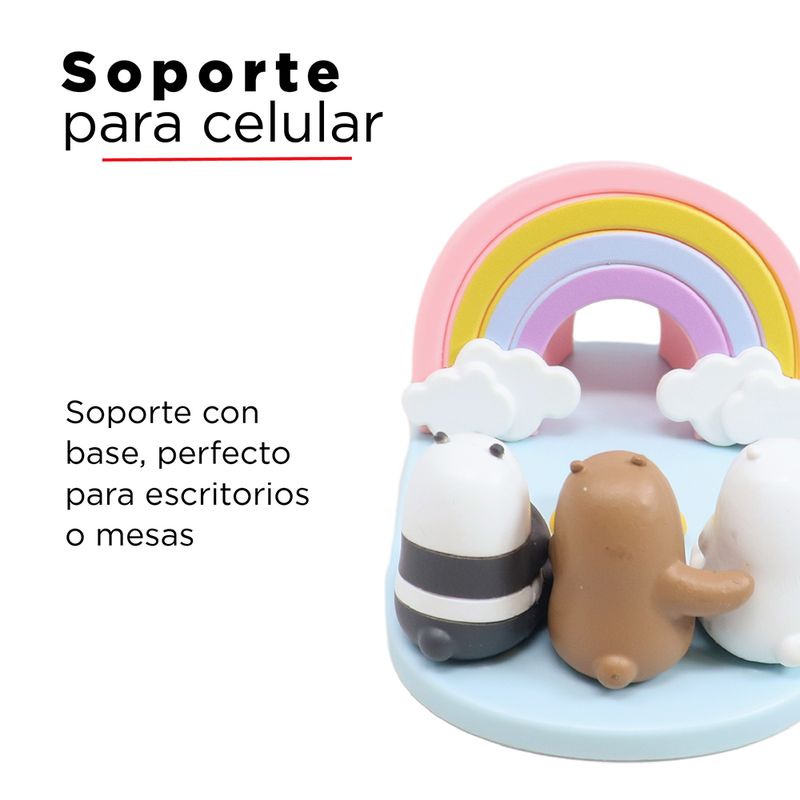 Soporte-Para-Celular-We-Bare-Bears-Collection-4-0-Watch-The-Rainbow-Wbb-WE-BARE-BEARS-Escritorio-3-9883