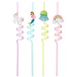 Set-De-Popotes-Miniso-Criaturas-M-gicas-Dise-os-Mixtos-Pl-stico-Multicolor-4-Piezas-2-13724