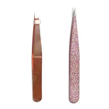 Set Pinzas Para Cejas Miniso Sparkling Star 2 Piezas