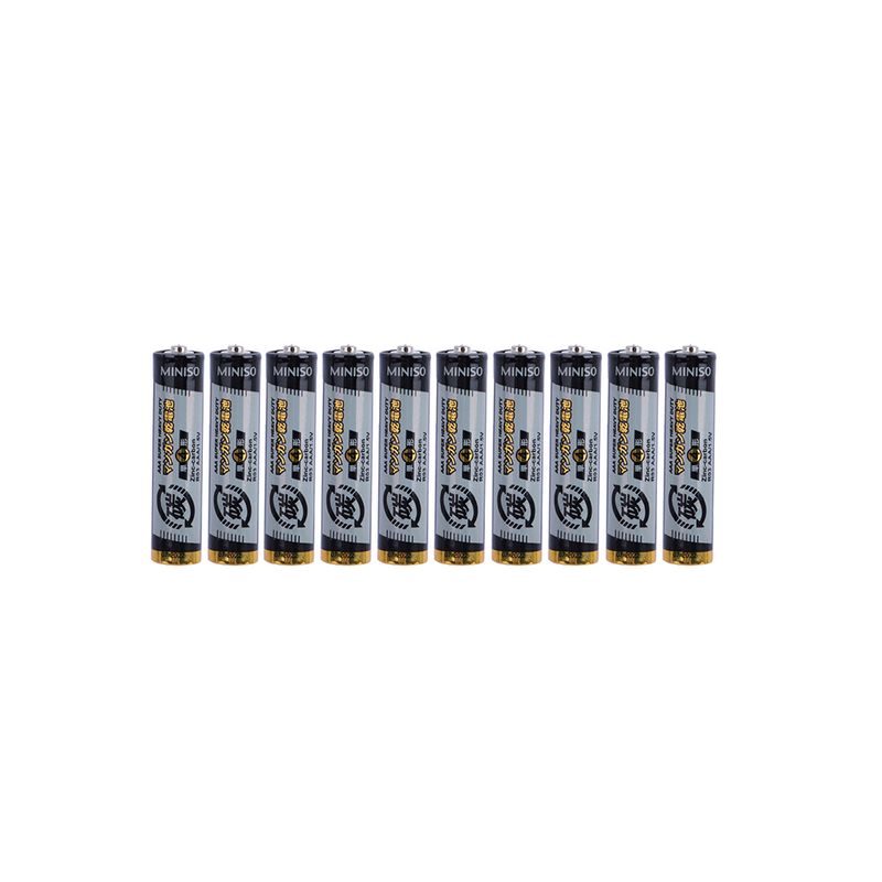 Pilas-Alcalina-Aaa-Negro-10Pzas-MINISO-De-Zinc-Carbono-10-Piezas-1-13