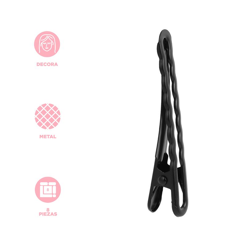 Paquete-De-Broches-Para-Cabello-Forma-Rectangular-Negro-8-Piezas-3-5083
