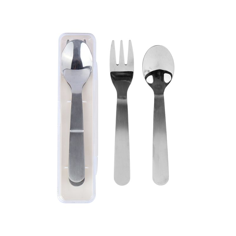 Kit-De-Tenedor-Y-Cuchara-Blanco-2-Pzas-Miniso-Acero-Inoxidable-Blanco-12-5-cm-2-Piezas-1-10684