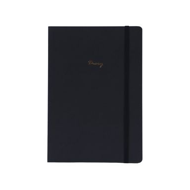 Cuaderno Con Plan Mensual Negro MINISO