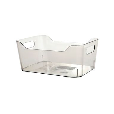 Organizador De Plastico Transparent Series Gris Transparente M MINISO Gris