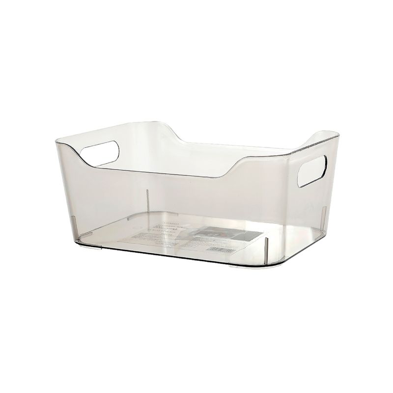 Organizador-De-Plastico-Transparent-Series-Gris-Transparente-M-MINISO-Gris-1-10491