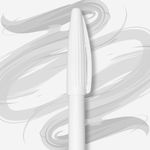 Plumon-De-Punta-Fina-Pluspens-A-Base-De-Agua-Blanco-17-28G-MINISO-5-356
