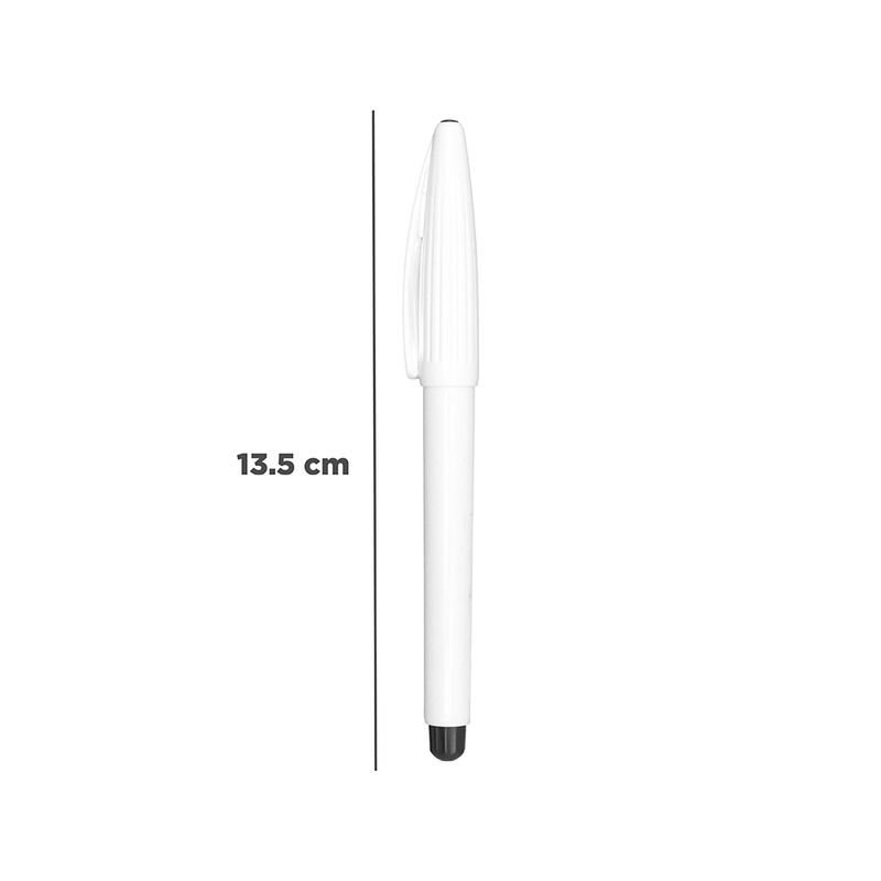 Plumon-De-Punta-Fina-Pluspens-A-Base-De-Agua-Blanco-17-28G-MINISO-6-356
