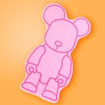 Tapete-Decorativo-Miniso-Qee-Bear-Rosa-2-14480