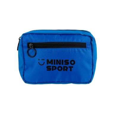 Cangurera Miniso Deportiva Azul Marino