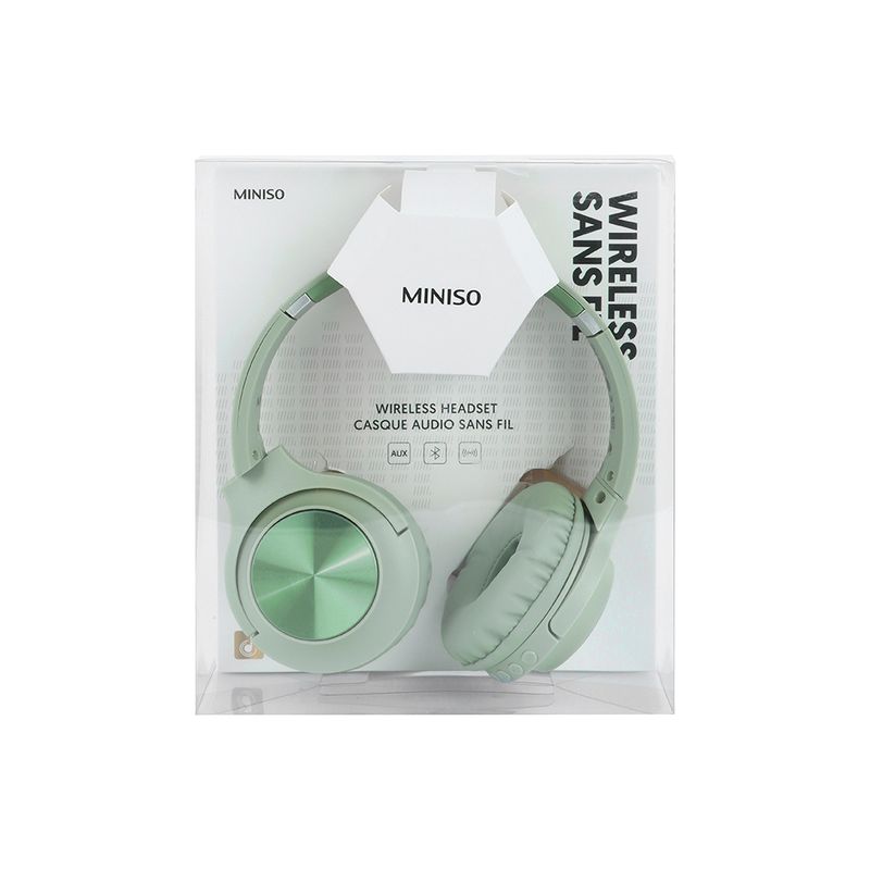 Audifonos De Diadema Inalambrico, Patterned Modelo Tm-053, Blanco