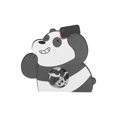 Paquete De Sticker We Bare Bears Con Forma De Panda WE BARE BEARS Panda Negro y Blanco