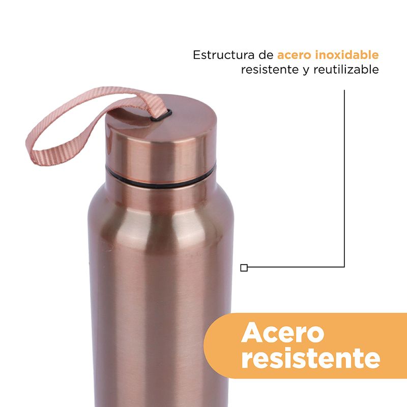 Termo-De-Acero-Inoxidable-Con-Correa-Para-Deportes-MINISO-Acero-inoxidable-Rosa-950-ml-7-10396