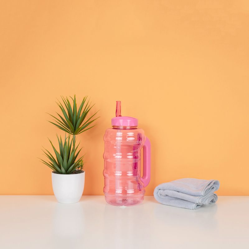 Botella-De-Plastico-De-Agua-Fria-De-Gran-Capacidad-Con-Bombilla-Y-Asa-Miniso-Pl-stico-Rosa-1-85-L-2-10749