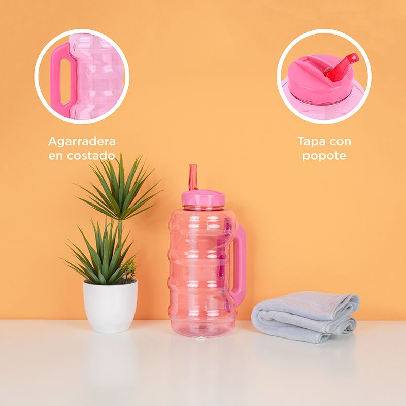 Botella-De-Plastico-De-Agua-Fria-De-Gran-Capacidad-Con-Bombilla-Y-Asa-Miniso-Pl-stico-Rosa-1-85-L-6-10749