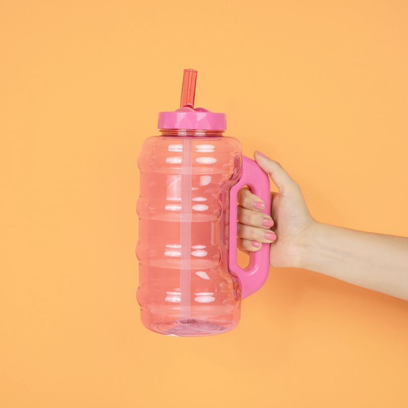 Botella-De-Plastico-De-Agua-Fria-De-Gran-Capacidad-Con-Bombilla-Y-Asa-Miniso-Pl-stico-Rosa-1-85-L-8-10749