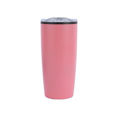 Vaso De Acero Inoxidalbe De Color Solido Para Coche MINISO Acero inoxidable Rosa 500 ml