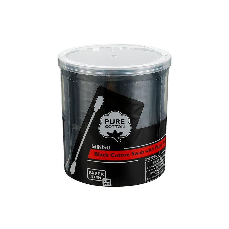 Paquete-De-Cotonetes-Miniso-Doble-Cabeza-Negros-200-Piezas-1-14651