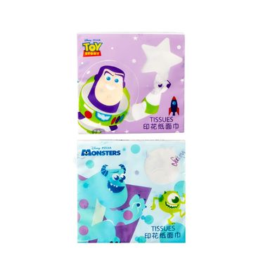 Paquete Pañuelos Desechables Disney Buzz & Sulley