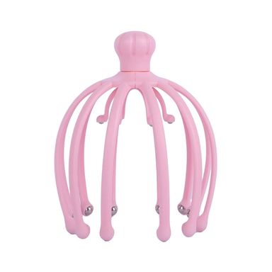 Masajeador Para Cabeza Miniso Con Rodillos Giratorios Rosa