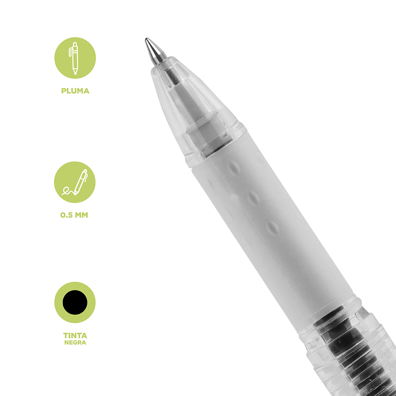 Pluma-05Mm-De-Gel-Barril-Transparente-Negro-MINISO-3-373