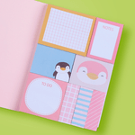 Notas-Adhesivas-Notas-Gentleman-Pinguino-Penguin-Series-3-2012