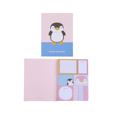 Notas Adhesivas Notas Gentleman Pinguino - Penguin Series