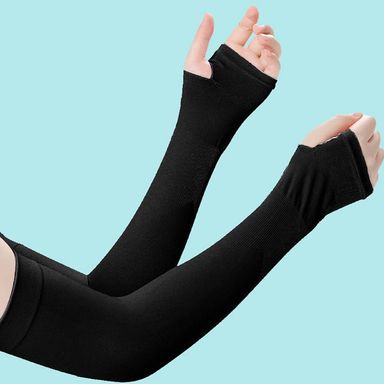 Mangas Protectoras De Brazo UPF 50+ Negras