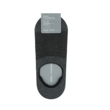 Set Tines Para Hombre Tipo Protector Blanco, Gris Y Azul 3 Pares