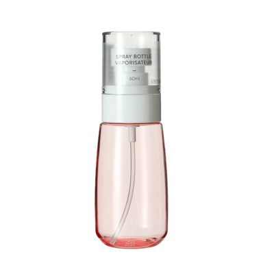 Botella De Viaje Con Dispensador De Bomba Rosa 60 ml