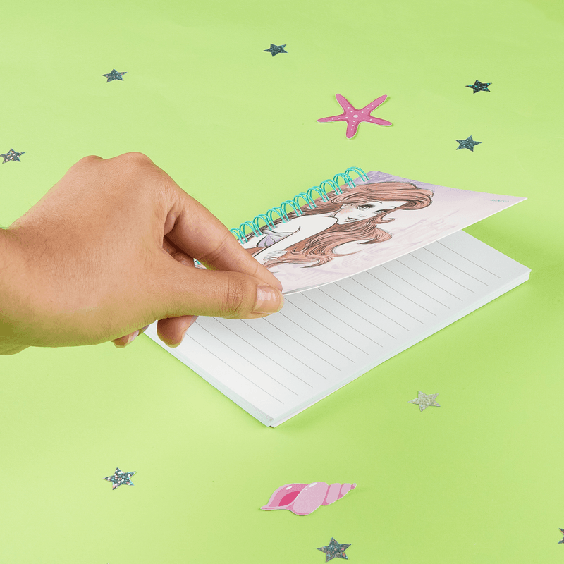 Libreta-De-Espiral-Disney-La-Sirenita-Pasta-Suave-Lila-21x14-2-cm-Rayas-40-Hojas-5-16042