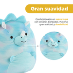 Peluche-Miniso-Dragon-Chubby-Family-Felpa-Verde-Aqua-30x28-5-cm-5-16120